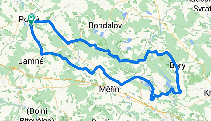 Polná-Stáj-Kyjov-Vídeň-Netín-Jersín-Polná