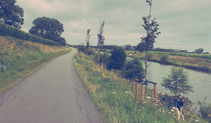 Photo 1 of the Bikemap route "Jan-Baptist Guinardstraat 8, Gent naar Albert I-Promenade 74–89, Oostende"