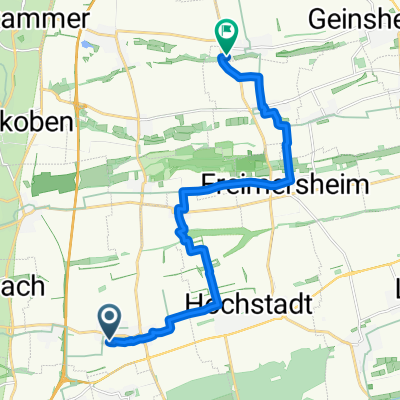 Brühlstraße 19, Essingen nach Oberer Dorfwiesenweg 3, Neustadt an der Weinstraße