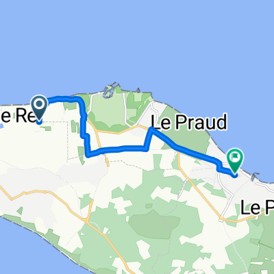 De Route de la Couarde, Saint-Martin-de-Ré à 7 Rue de l'Hospice, La Flotte