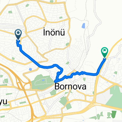 868. Sokak 10 to İstanbul Caddesi 51, Bornova