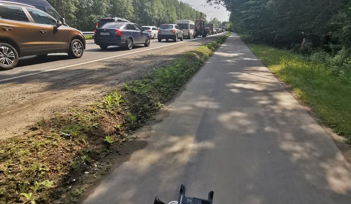 Foto 2 der Bikemap-Route "От г. Зеленогорск (Вокзал), Санкт-Петербург до Северный проспект 20 корпус 2, Санкт-Петербург" Foto 2 der Bikemap-Route "От г. Зеленогорск (Вокзал), Санкт-Петербург до Северный проспект 20 корпус 2, Санкт-Петербург"