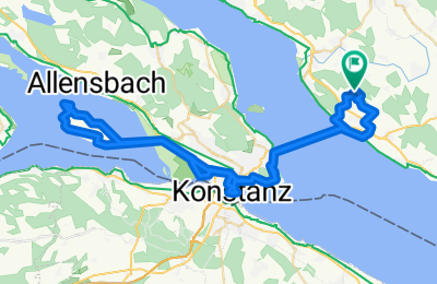 Route in der Bikemap App öffnen