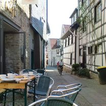Photo 8 of the Bikemap route "R207: Ruhrtalradweg, RS1 und Gruga-Bahn-Radweg"