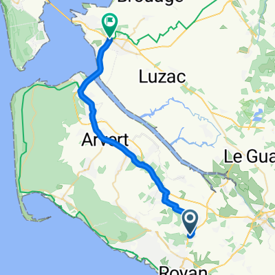 De Lotissement les Jardins de Jaffe 8, Saint-Sulpice-de-Royan à Route de Bourcefranc, Marennes-Hiers-Brouage