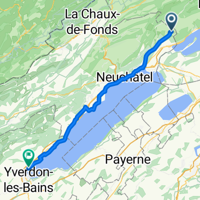 Chemin du Grand-Marais, Lignières nach Chemin du Pécos 1.1, Grandson
