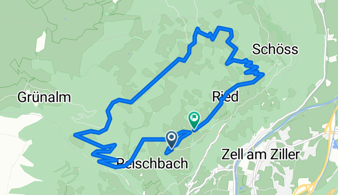 Zellberg 190, Zellberg nach Zellberg 208, Zellberg