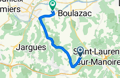 Route in der Bikemap App öffnen