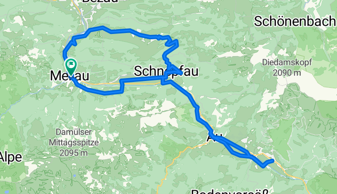 Mellau Bizau Schnepfau Au Schoppernau retour