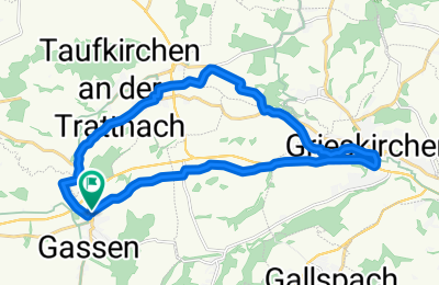 Route in der Bikemap App öffnen