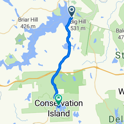 129 PA-507, Hawley to 153 Ridgefield Point Rd, Greentown