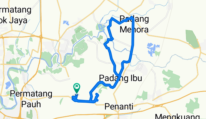Lorong Ara Indah 1/1 37, Permatang Pauh to Lorong Ara Indah 1/1 37, Permatang Pauh