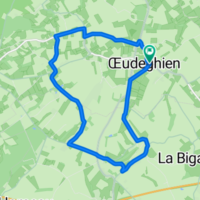 Rue du Petit Dieu 2–4, Frasnes-Lez-Anvaing naar Rue du Petit Dieu 2–4, Frasnes-Lez-Anvaing