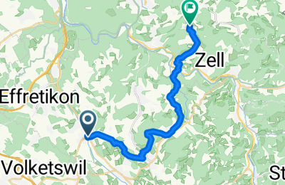 Route in der Bikemap App öffnen
