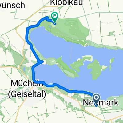 Kurze Straße 10, Braunsbedra nach Unnamed Road, Bad Lauchstädt