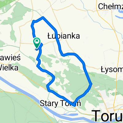 Łążyn do Łążyn