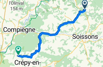 Route in der Bikemap App öffnen