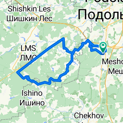 От Железнодорожная улица 20, Львовский до Железнодорожная улица 20, Львовский