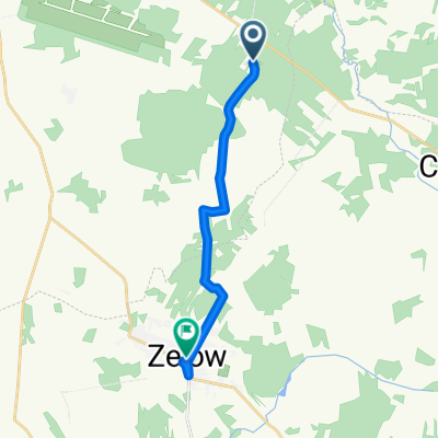 Gucin 22, Buczek do Plac Jarosława Dąbrowskiego 3A, Zelów