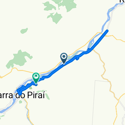 De Rodovia das Trovas 7287 a Rua Manoel Alves 84