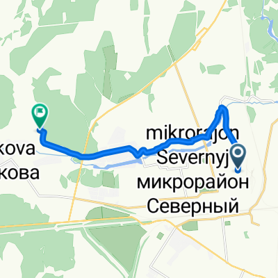 маршрут с улица Строителей, 31, Богданович