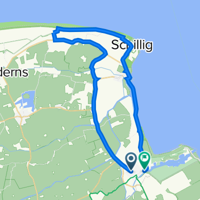 Hocksiel-Küste Tour 1 Nord