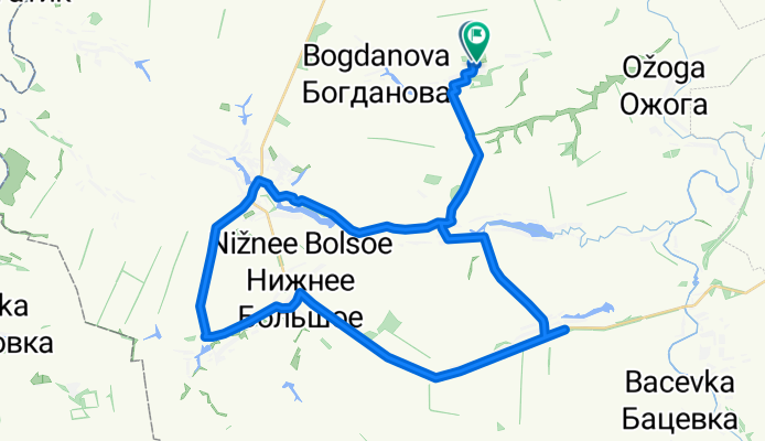 От Unnamed Road, Спасское до Unnamed Road, Спасское