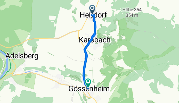 MSP16 27, Karsbach nach Hinterm Dorf 5, Gössenheim