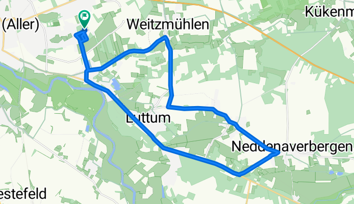 Am Schuhkamp 21, Verden nach Am Schuhkamp 21, Verden