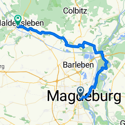 1. Route Magdeburg Haldensleben (Ohre)