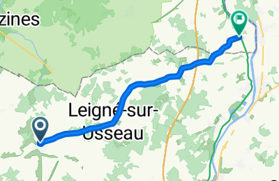 Route in der Bikemap App öffnen