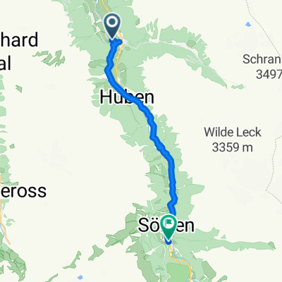 Aktivurlaub-Rückweg