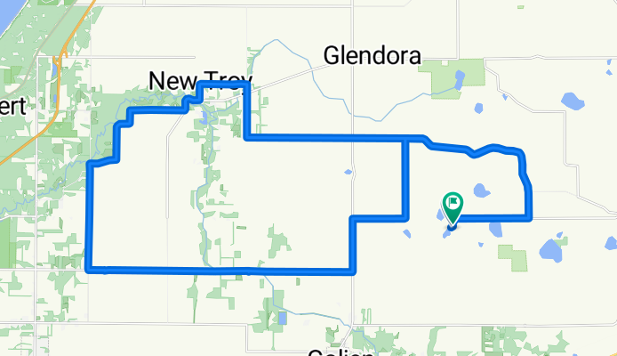 Route to Orchard Ln, Buchanan