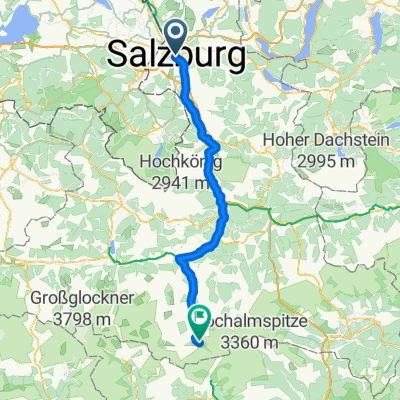 Tour 2021  Teil 2 Salzburg - Böckstein