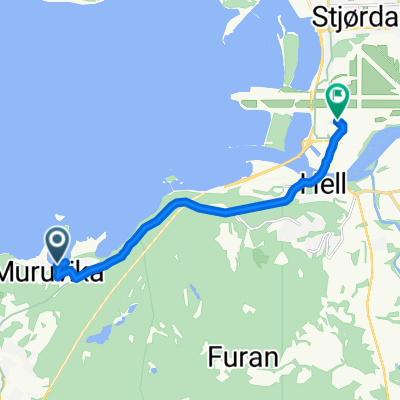Flatholmen, Hommelvik nach Lufthavnveien 22, Stjørdal