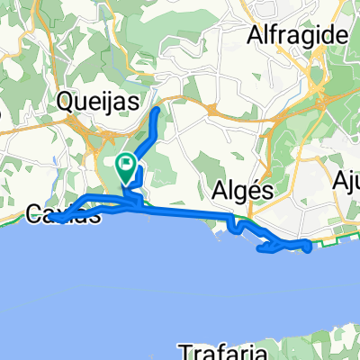 Avenida Pierre de Coubertin, Cruz Quebrada-Dafundo to Avenida Pierre de Coubertin, Cruz Quebrada-Dafundo