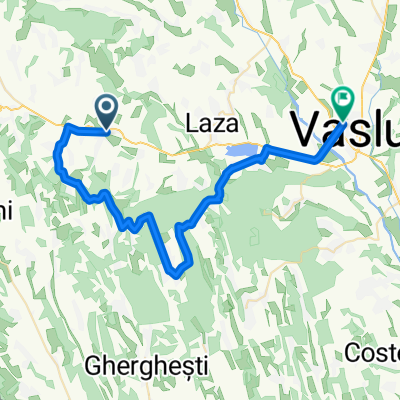 De DN2F, Hârșoveni à Strada Castanilor 13, Vaslui