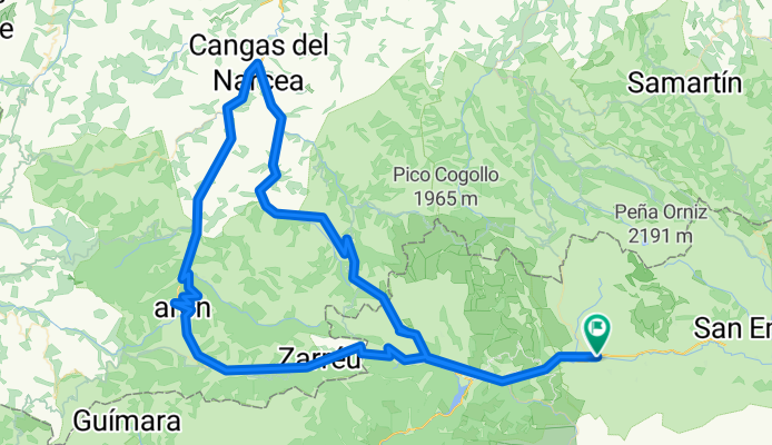 Piedrafita - Cerredo - Rañadoiro - Cangas - Leitariegos - Piedrafita