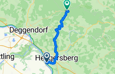 Route in der Bikemap App öffnen