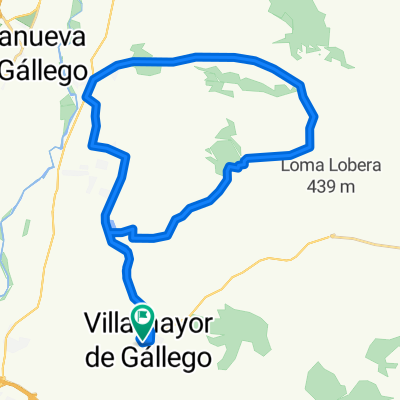 Villamayor-Peñaflor(monte) y vuelta por pantano