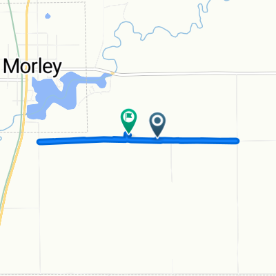 17100 1 Mile Rd, Morley to 17278 1 Mile Rd, Morley