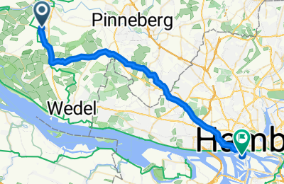 Route in der Bikemap App öffnen