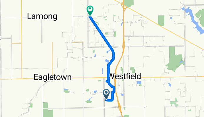 16350 Trace Blvd N, Westfield to 3 W 206th St, Sheridan