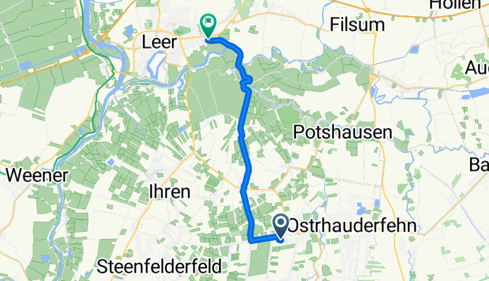 Sonnentau 2A, Rhauderfehn nach Ritterstraße 15A, Leer
