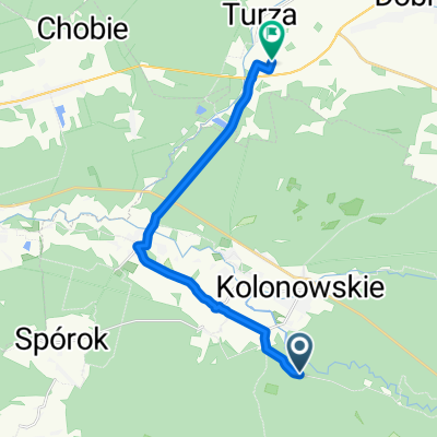 Trasa do Nowa Kolonia 2–6, Myślina