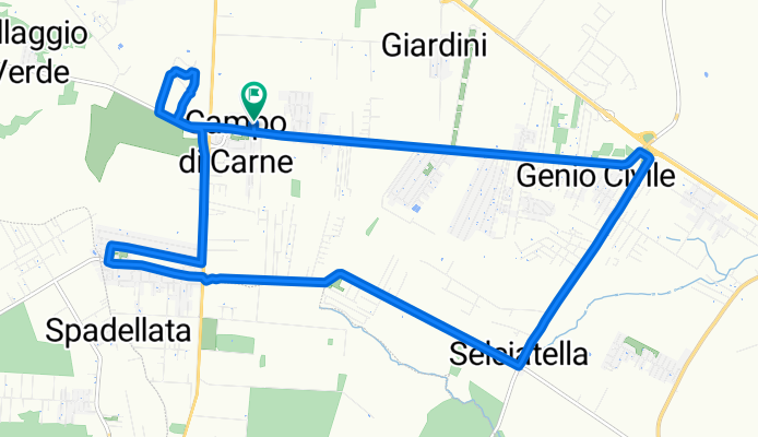 Da Via Pertile Aureliano 7, Campo di Carne a Via Aurelio Pertile 2–12, Campo di Carne