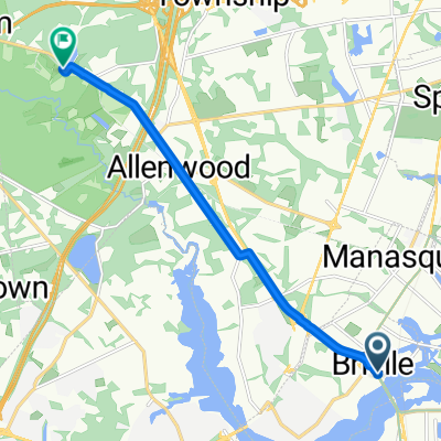 Route from NJ-35 N, Brielle