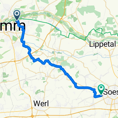 Elchstraße 2, Hamm nach Paradieser Weg, Soest