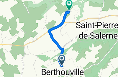 Route in der Bikemap App öffnen