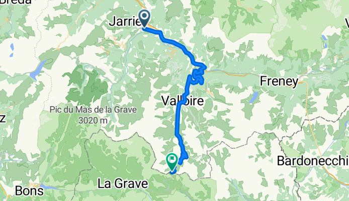 Saint jean de Maurienne nach Galibier